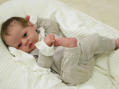 19 pouces Novia yeux ouverts cheveux courts Bébé Reborn-Evi