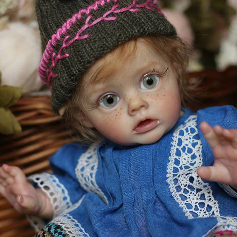 Kit bébé Reborn 12 Pouces FLO Mini kit de fée Kit de poupée non peinte bricolage