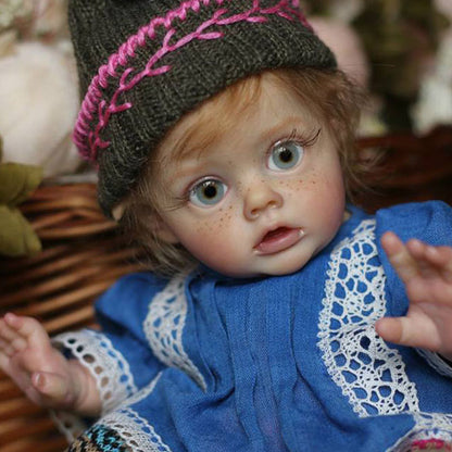 Kit bébé Reborn 12 Pouces FLO Mini kit de fée Kit de poupée non peinte bricolage