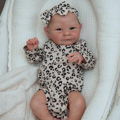 Poupées Kelly Reborn yeux ouverts 19 pouces Ava