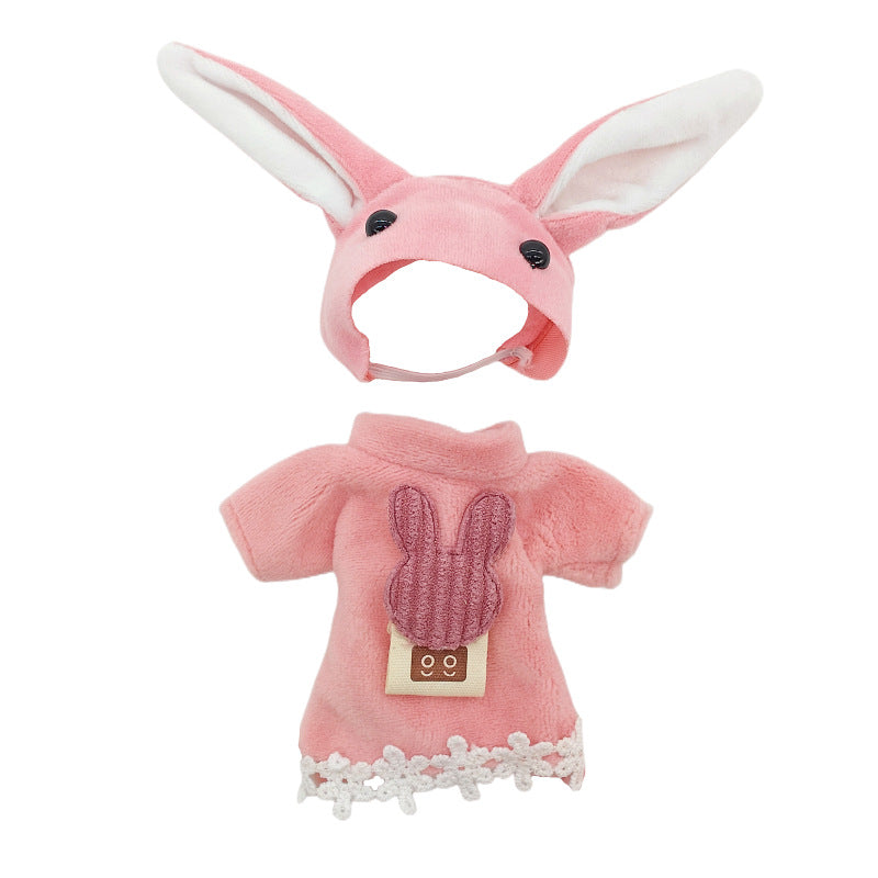 Robe de dessin animé pour mini-poupées de 15 cm et 6 pouces