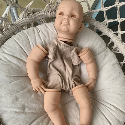 Kit Bébé Reborn Vierge Bricolage Biby Yeux Ouverts de 22 Pouces