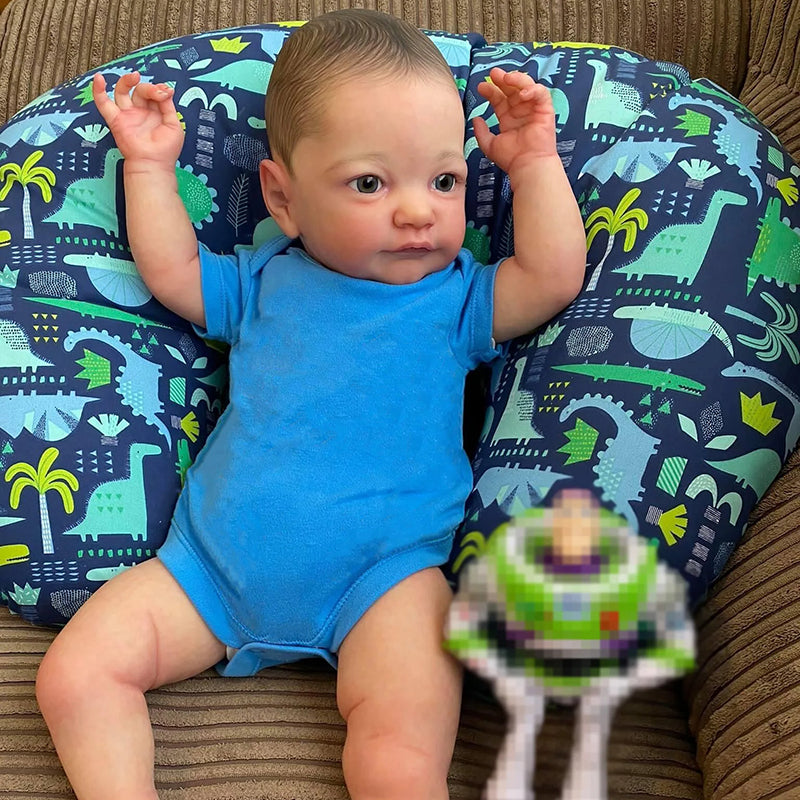 Poupée Ethel véritablement renaître aux yeux ouverts de 24 pouces