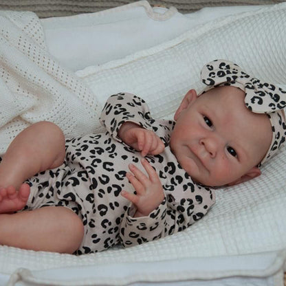 Poupées Kelly Reborn yeux ouverts 19 pouces Ava