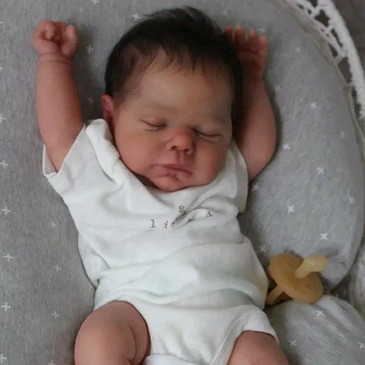 Poupées réalistes Vicky Reborn de 19 pouces avec cheveux - Miley