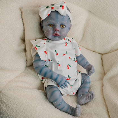 18 Inch Meadow Open Eyes Reborn Baby Girl Avatar