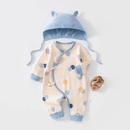 Cartoon Bodysuit and Hat 2-Piece Set for 18-22 Inches Reborn Dolls