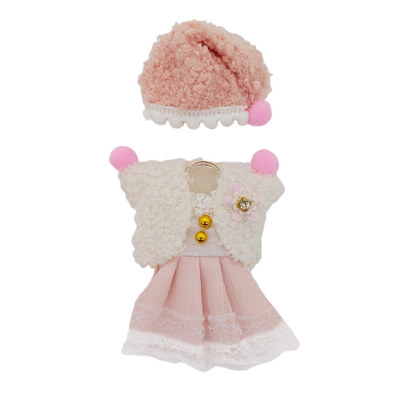 Tenues de Noël de Doux Princess pour mini poupées Reborn de 6 pouces et 15 cm