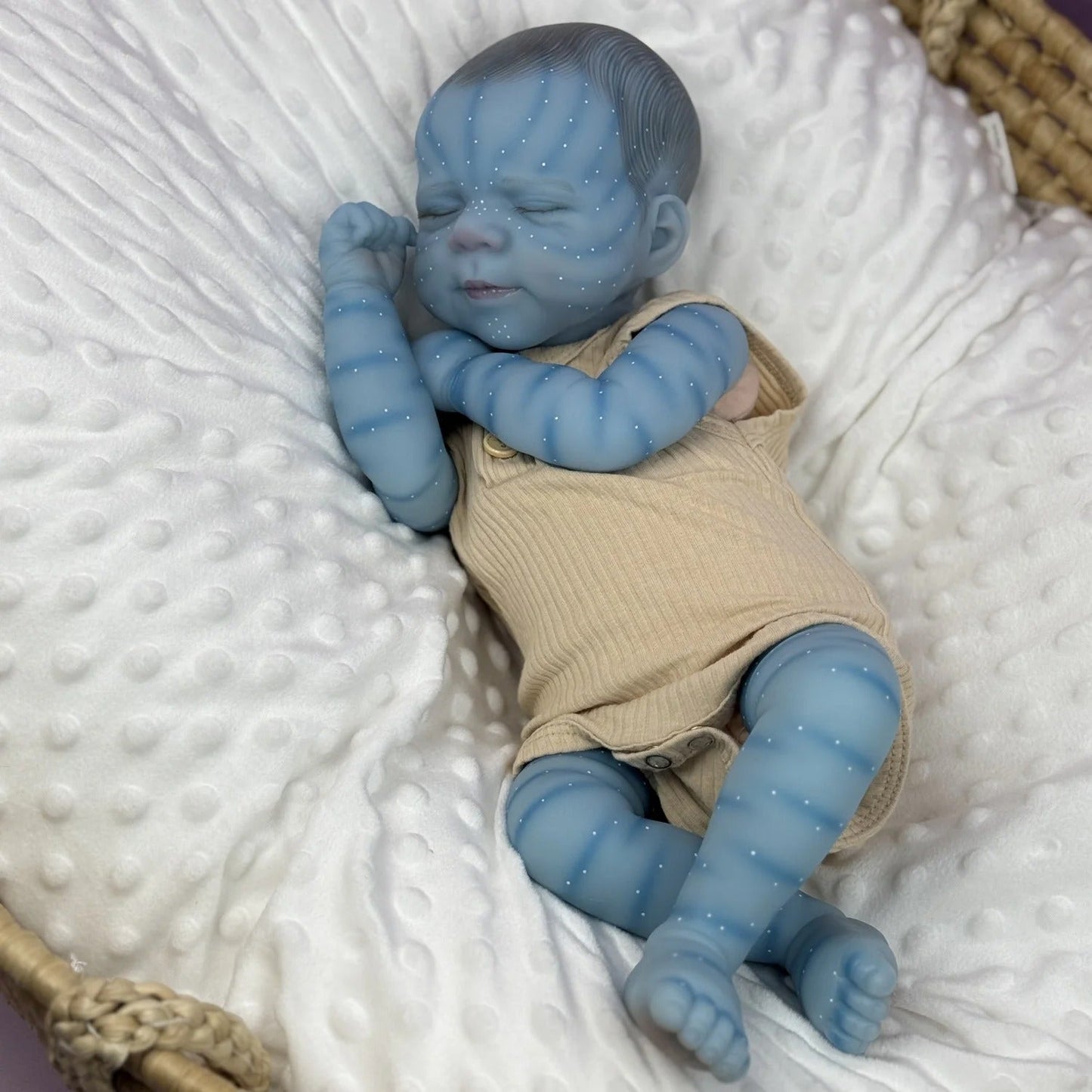 48cm Pascale Closed Eyes Reborn Baby Avatar
