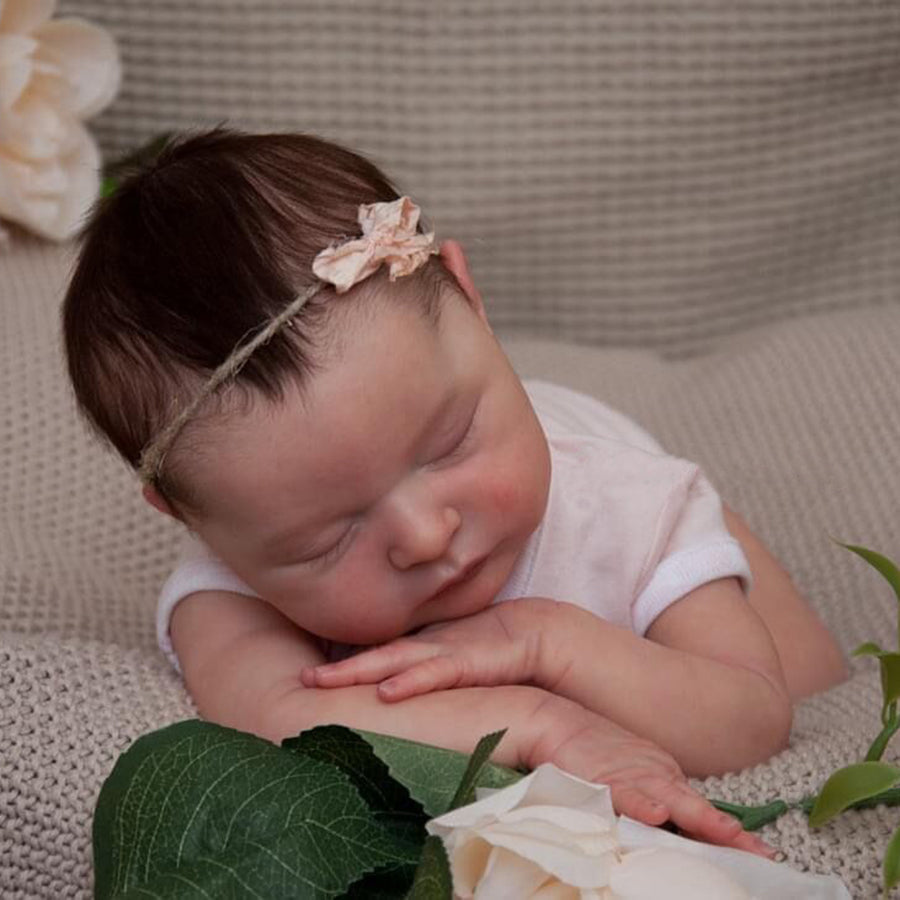 20 pouces Meroy fermer les yeux Reborn poupées fille-Laura