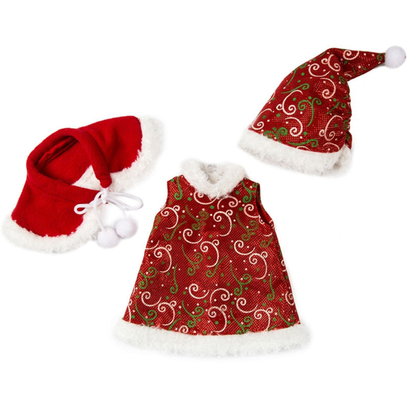 Vêtements de poupée de Noël pour poupées Reborn de 18 pouces