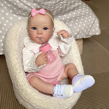 Bébé Reborn Sally aux yeux bleus de 50cm - Bettie