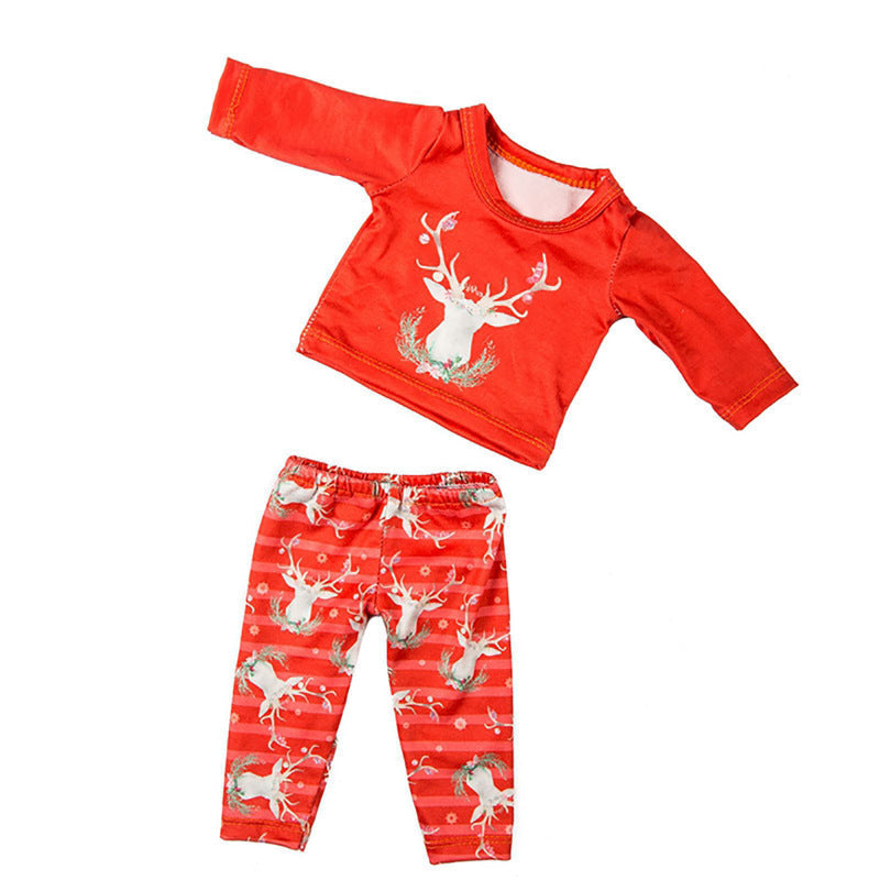 Vêtements de poupée de Noël pour poupées Reborn de 18 pouces