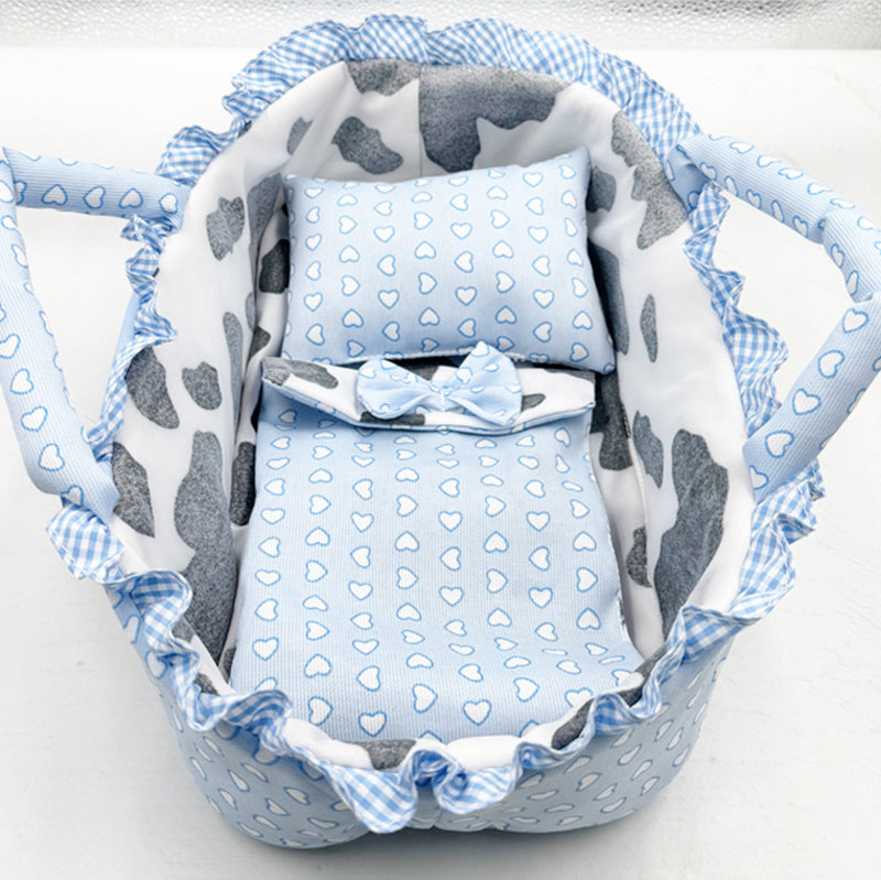 Carton Baby Carrying Basket for 12 Inches Dolls