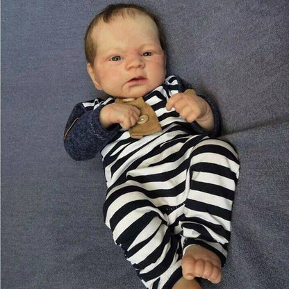 Leona Yeux ouverts 19 pouces Reborn Dolls-Elijah