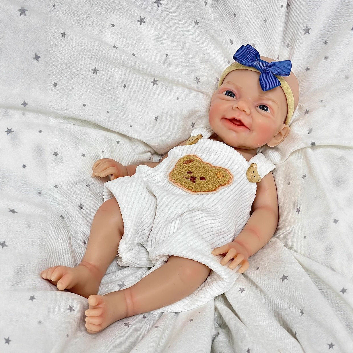 HZIXIXI Poupee Reborn Fille, 22Pouces BéBé Reborn Silicone Fille