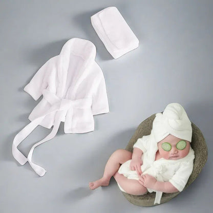 Plush bathrobe pajamas for 18-22 Inches Dolls