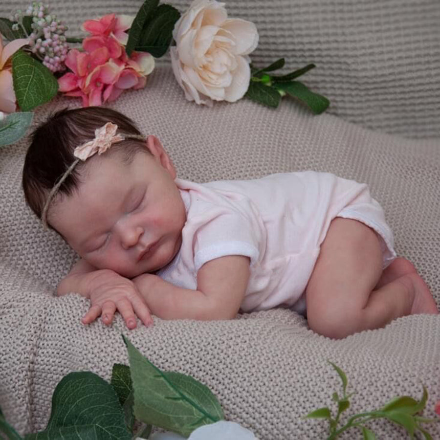 20 pouces Meroy fermer les yeux Reborn poupées fille-Laura