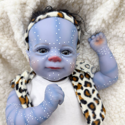 Avatar bébé reborn aux yeux ouverts de 18 pouces