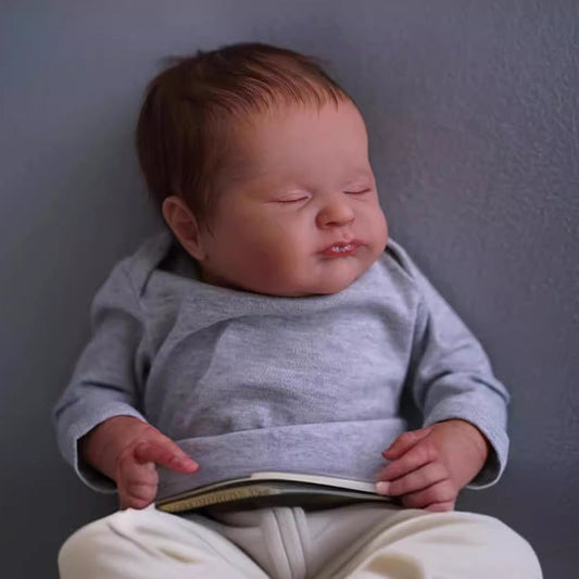 Poupée Reborn Roberta vraiment endormie de 19 pouces-Max