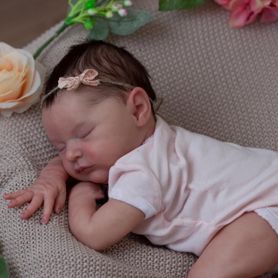 20 pouces Meroy fermer les yeux Reborn poupées fille-Laura