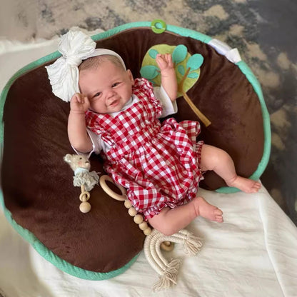 Poupées Reborn Grace à yeux ouverts de 19 pouces -Vivienne