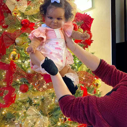 Wendy Poupées Reborn à la peau foncée de 60 cm-Maddie