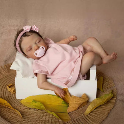 Poupées Reborn Leila 25 Cm Aux Cheveux Courts - Luna
