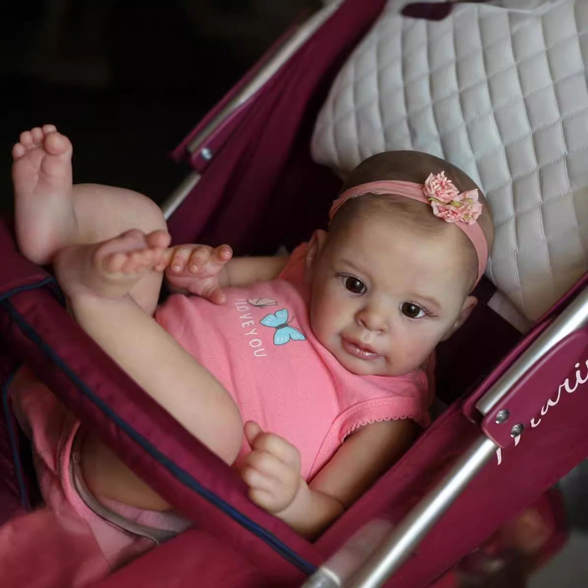 Douces Poupées Reborn Mignonnes de 21 Pouces Sans Cheveux-Jaylan