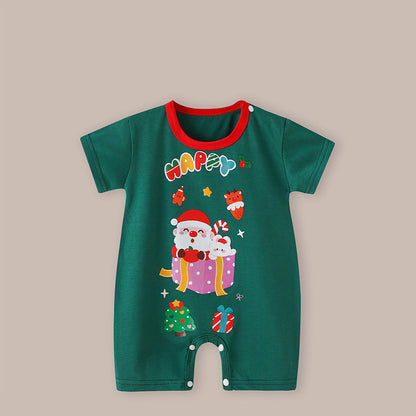 Barboteuse de Noël à manches courtes pour poupées Reborn de 22 à 24 pouces