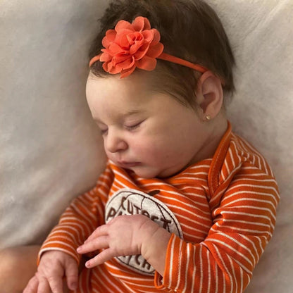 Poupée Reborn Iris aux yeux fermés de 20 pouces-Laura