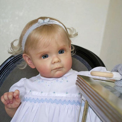 Poupées Reborn Fille Aux Cheveux Courts Delia 24 Pouces