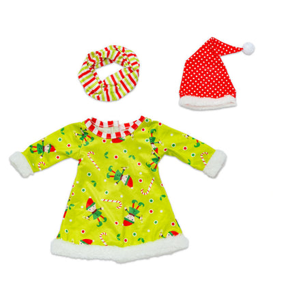 Vêtements de poupée de Noël pour poupées Reborn de 18 pouces