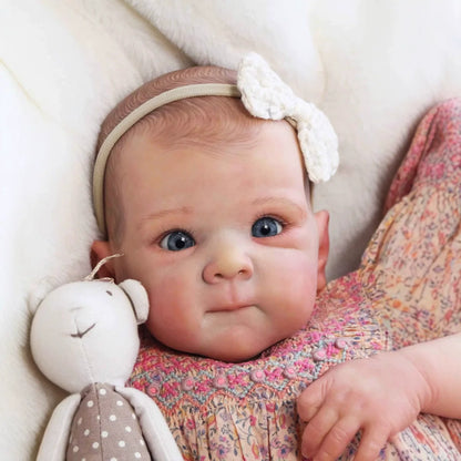 Adorable bébé reborn aux yeux bleus de 18 pouces-Bettie