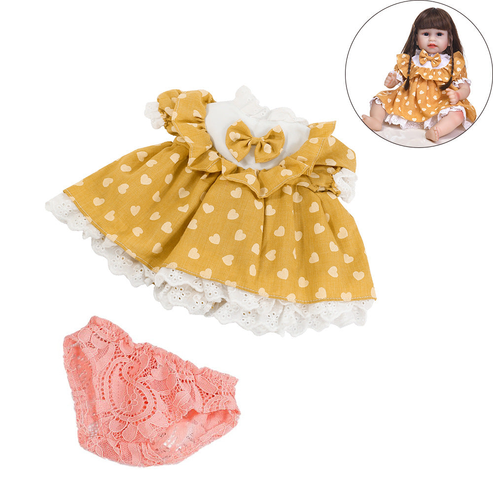 Ensemble de vêtements de poupée Reborn de 17 à 19 pouces