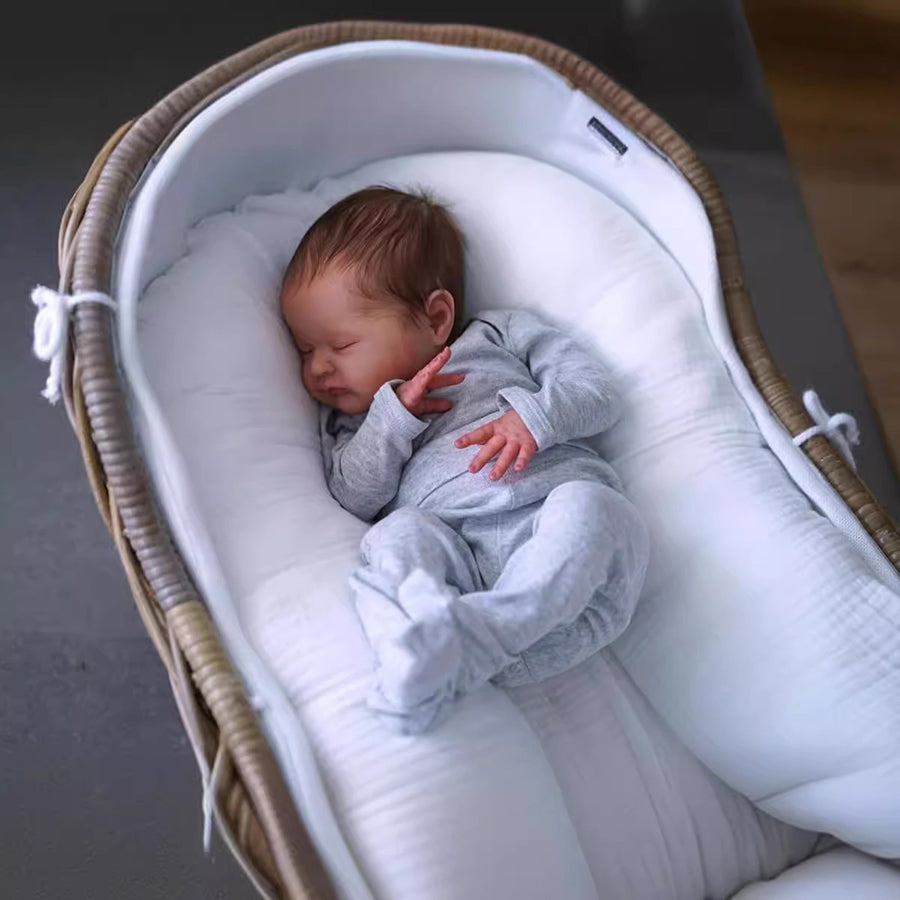 Poupée Reborn Roberta vraiment endormie de 19 pouces-Max