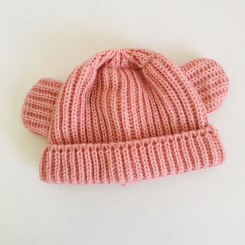 Plush Bear Hat for 12 Inches/30cm Reborn Dolls