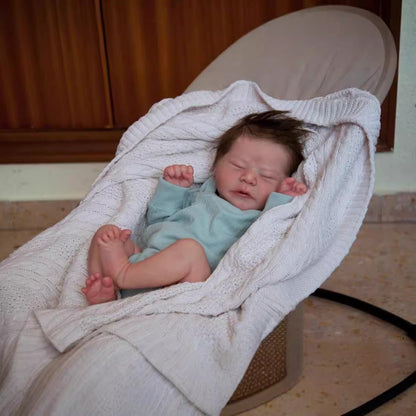 19 inch Colby Lifelike Closed Eyes Reborn Doll-Chase