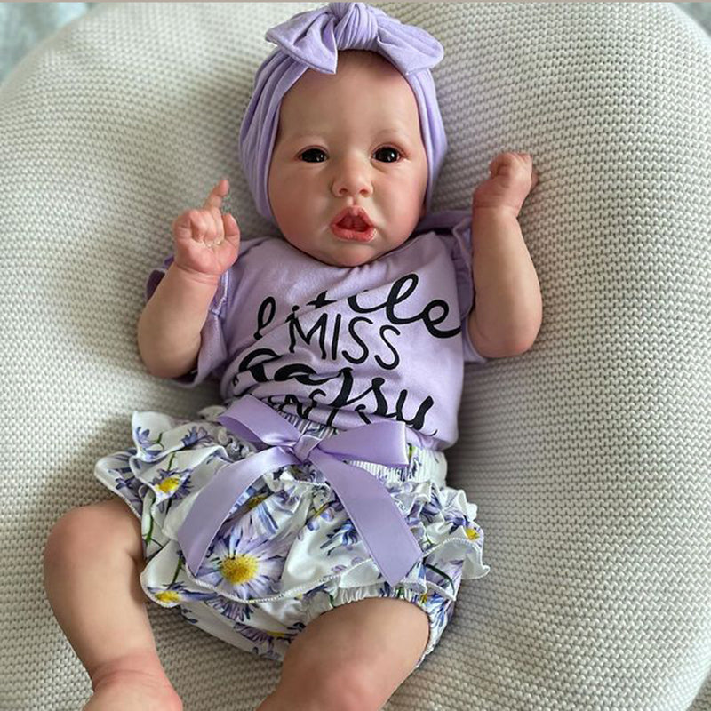 Poupée réaliste Reborn Natalie 22 pouces 55cm - Saskia
