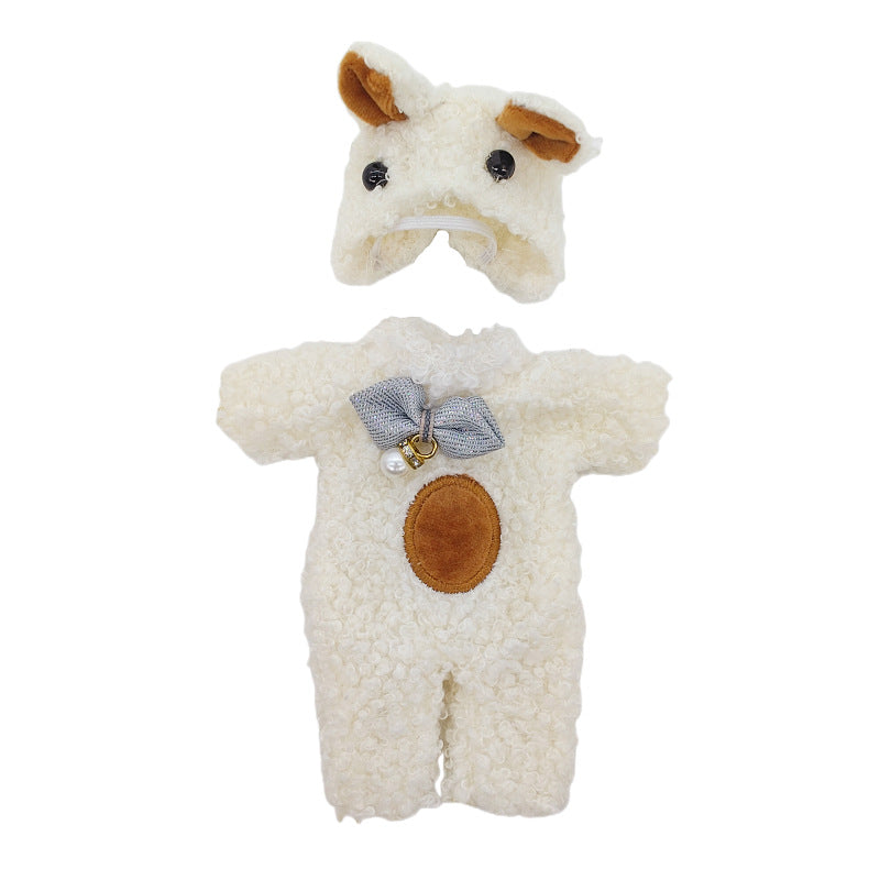 Tenues de Noël de Doux Princess pour mini poupées Reborn de 6 pouces et 15 cm