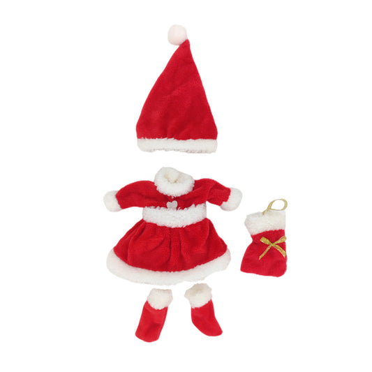 Tenues de Noël de Doux Princess pour mini poupées Reborn de 6 pouces et 15 cm