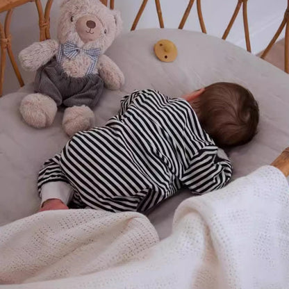 Poupées Reborn endormies de 20 pouces avec cheveux bruns -Loulou