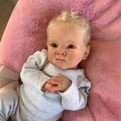 Poupées Reborn Avec Tige de 18 Pouces Yeux Ouverts Bettie