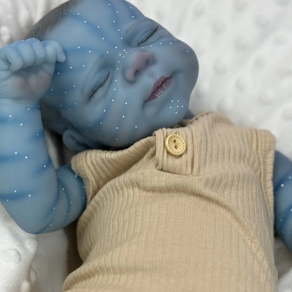 48cm Pascale Closed Eyes Reborn Baby Avatar