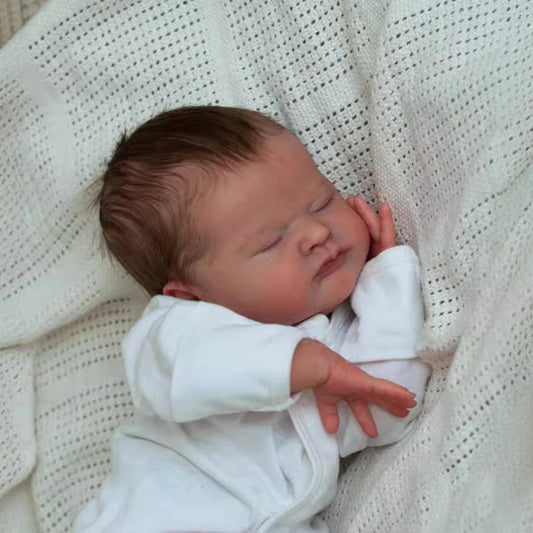 Poupée Reborn Janice vraiment endormie de 19 pouces-Max