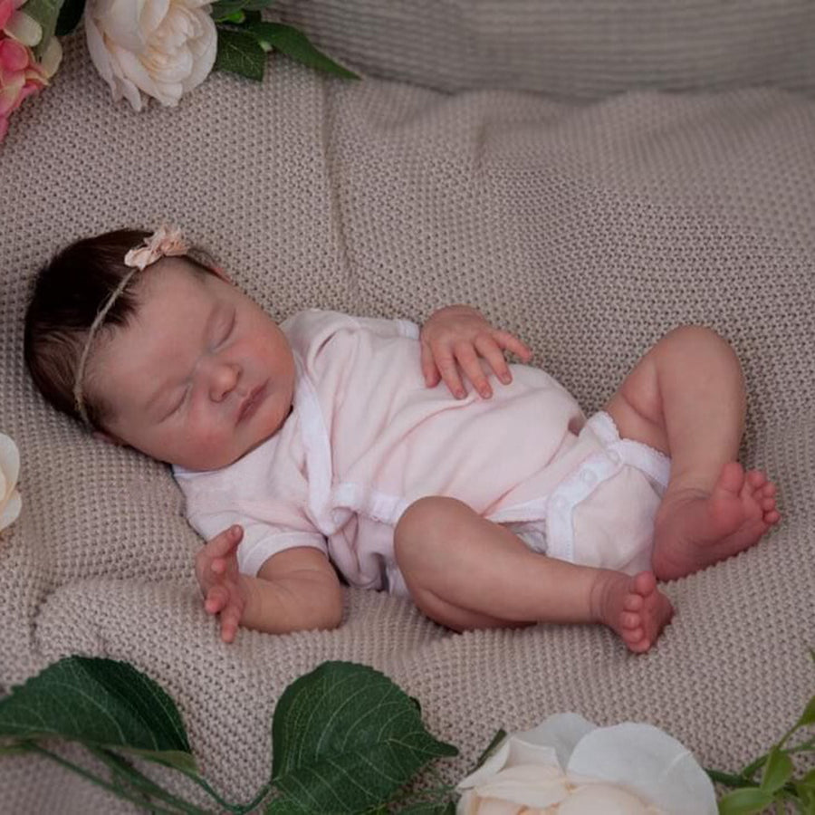 20 pouces Meroy fermer les yeux Reborn poupées fille-Laura