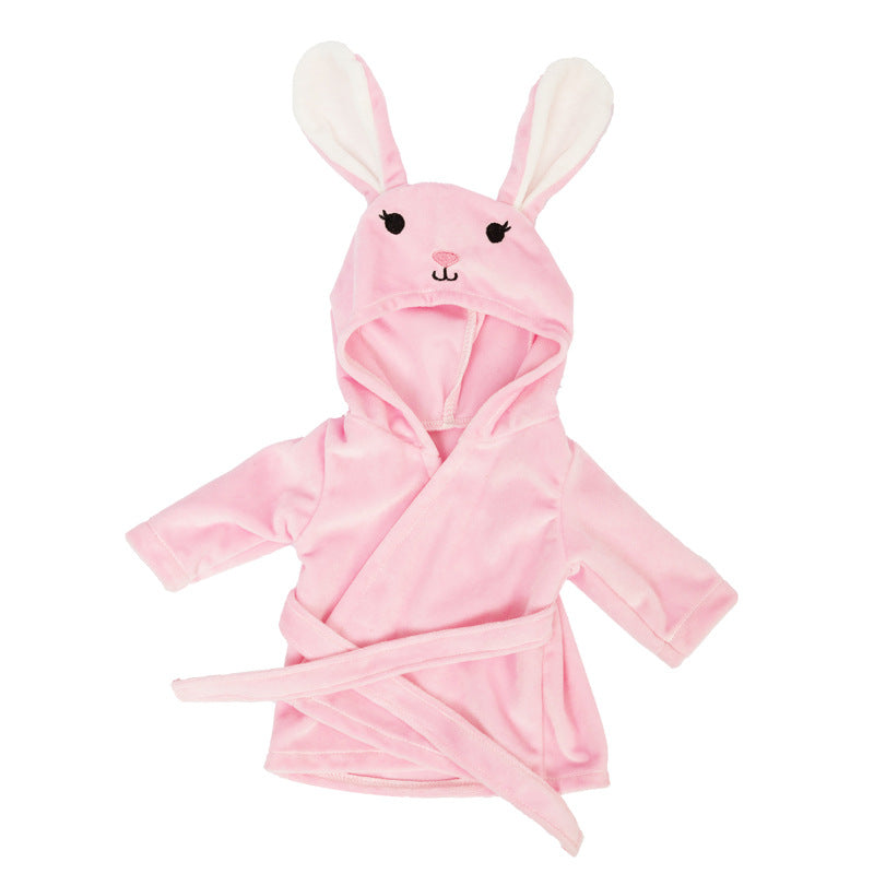 Robe en peluche de dessin animé pour poupées de 30 à 35 cm