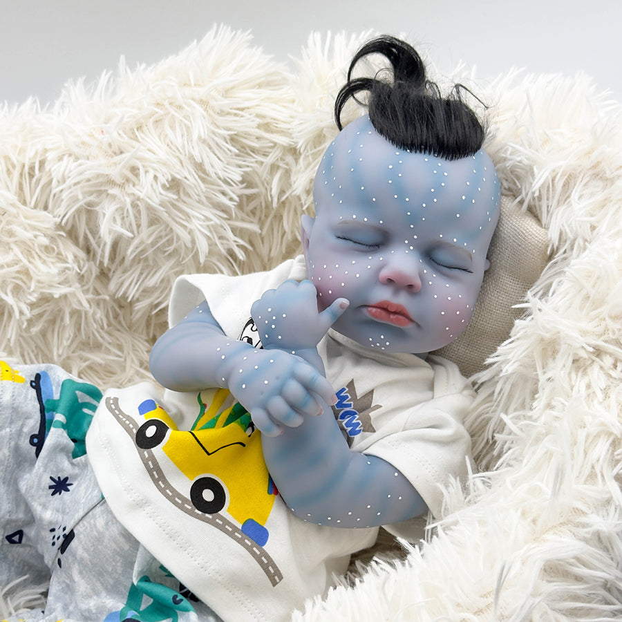 20 pouces Rachel yeux fermés Bébé Reborn Avatar