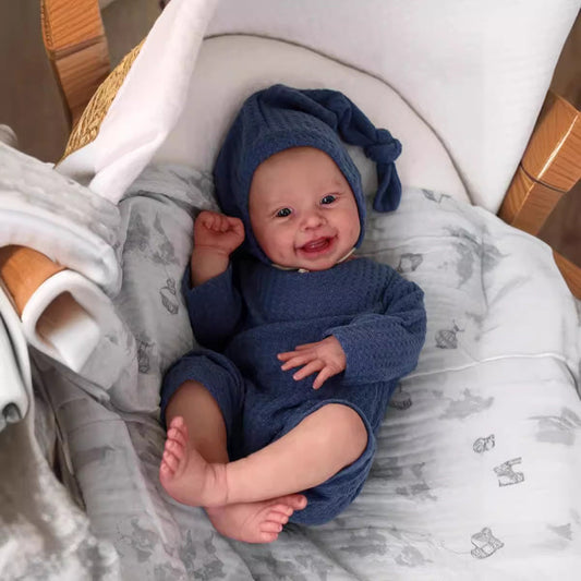 Poupées Reborn de 20 pouces avec les yeux ouverts - Harper