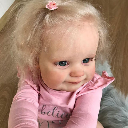 Poupées Ada Reborn de 20 pouces avec cheveux blonds-Maddie